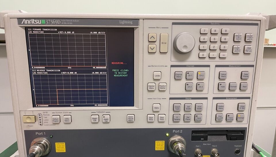 Anritsu 37369A Vector Network Analyzer - Measurement Equipment Store, Ltd